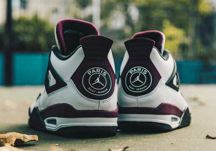 Paris Saint-Germain x Air Jordan 4 Retro “Bordeaux”