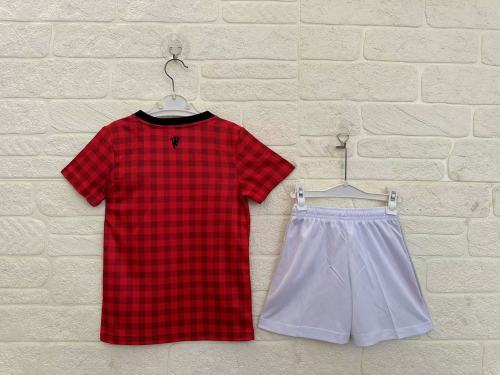 Manchester United Home Retro Kids Suit 2012/13