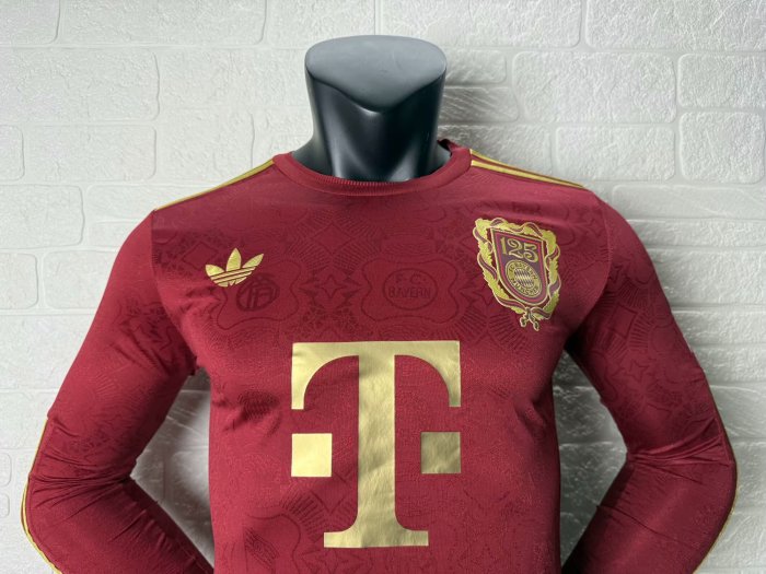 Bayern Munich 125th Anniversary Player Long Sleeve Jersey 25/26