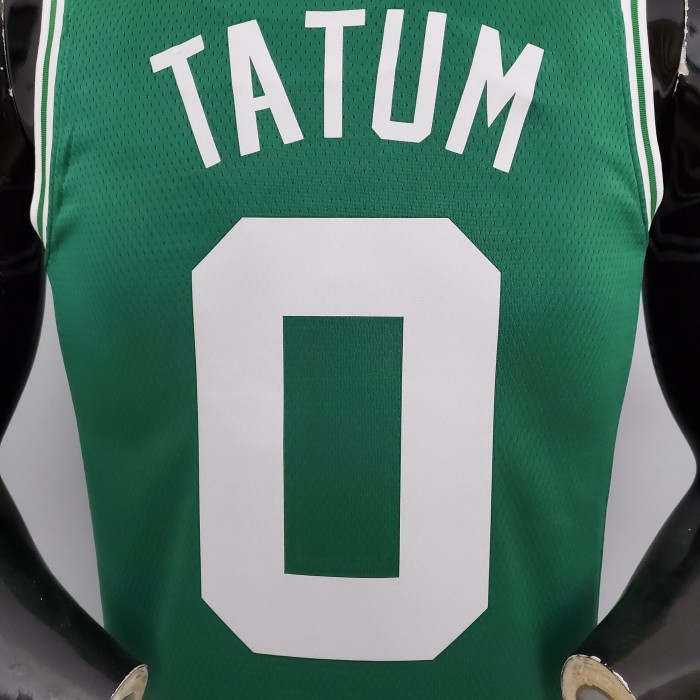 Jayson Tatum Boston Celtics 75th Anniversary Swingman Jersey Green