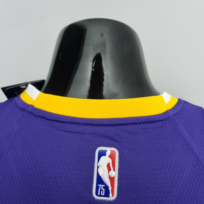 Dwight Howard Los Angeles Lakers 75th Anniversary Swingman Jersey Purple