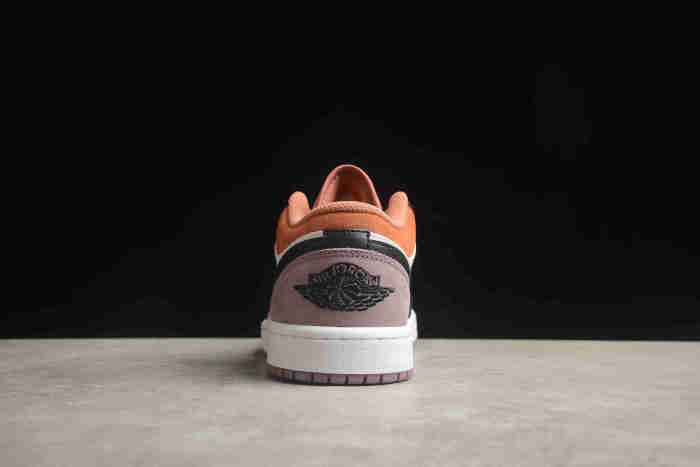 Air Jordan 1 LOW SE FB9907-102 White Sky J Orange Sky J Mauve Black