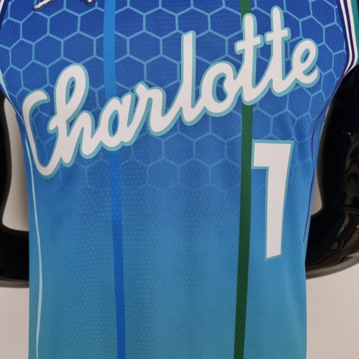 LaMelo Ball Charlotte Hornets 2022 City Edition Swingman Jersey Blue