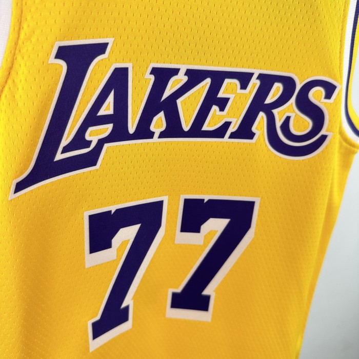 Los Angeles Lakers Kids Jersey Yellow Icon Edition 22/23