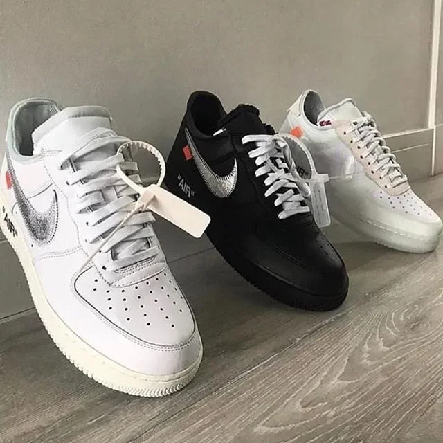 Conplex Con Off-White x MoMa x Air Force 1'07 Virgil White with Zip-Tie AV5210-100