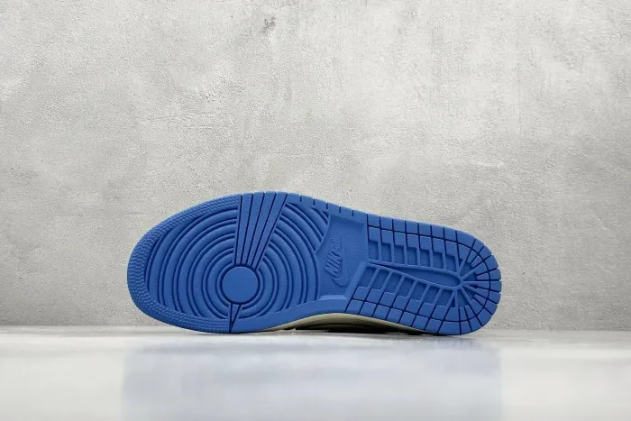 Travis Scott x Fragment x Air Jordan 1 Low Cream White Blue TS CQ3277-100