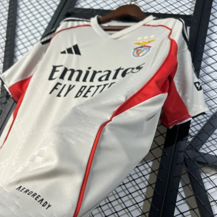 SL Benfica Beige Away Man Jersey 25/26
