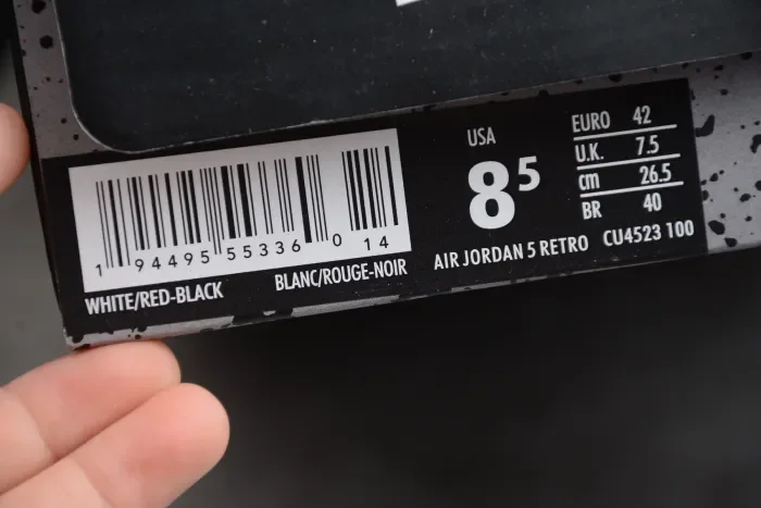 Air Jordan 5 Low Golf “Fire Red” CU4523-100