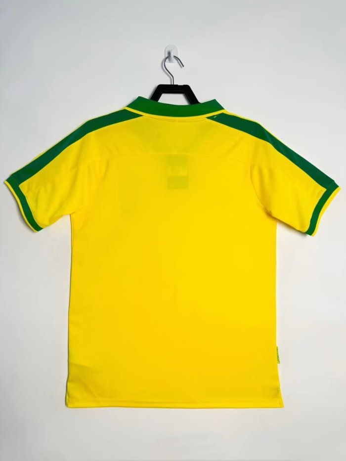 Brazil Home Retro Jersey 1997