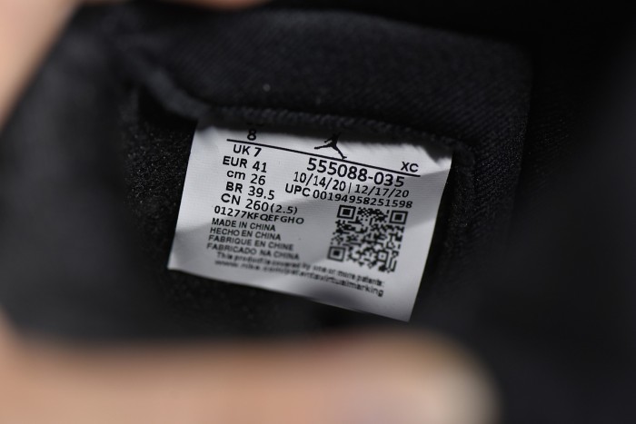 Air Jordan Retro 1 High Shadow 2.0 555088-035