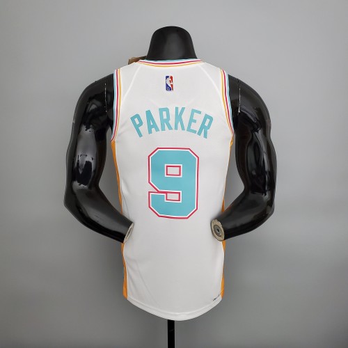 Tony Parker San Antonio Spurs 2022 City Edition Swingman Jersey White