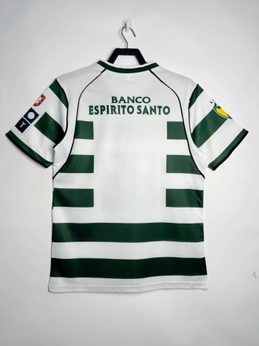 Sporting Lisbon Home Retro Jersey 2001/03