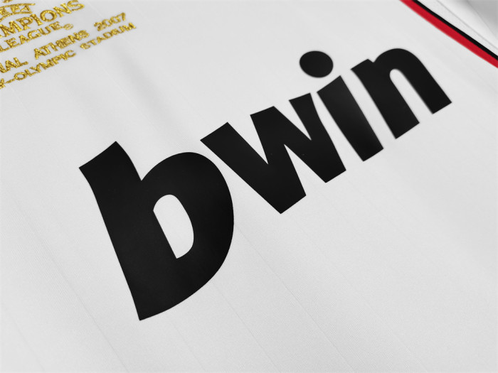 AC Milan Away Long Sleeve Retro Jersey 2006/07