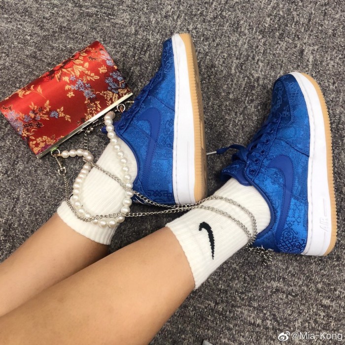 CLOT x Air Force 1 Premium Game Royal AO9286-400