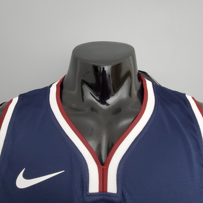 Nikola Jokic Denver Nuggets Swingman Jersey Navy Blue