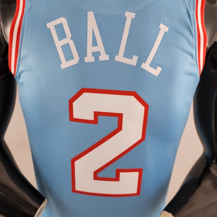 Lonzo Ball Chicago Bulls Swingman Jersey Blue