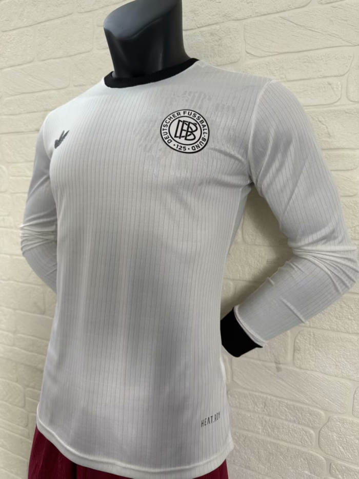 Germany 2025 125th Anniversary Player Long Sleeve Man Jersey