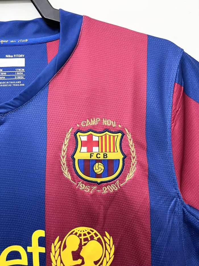 Barcelona Home Retro Jersey 07/08