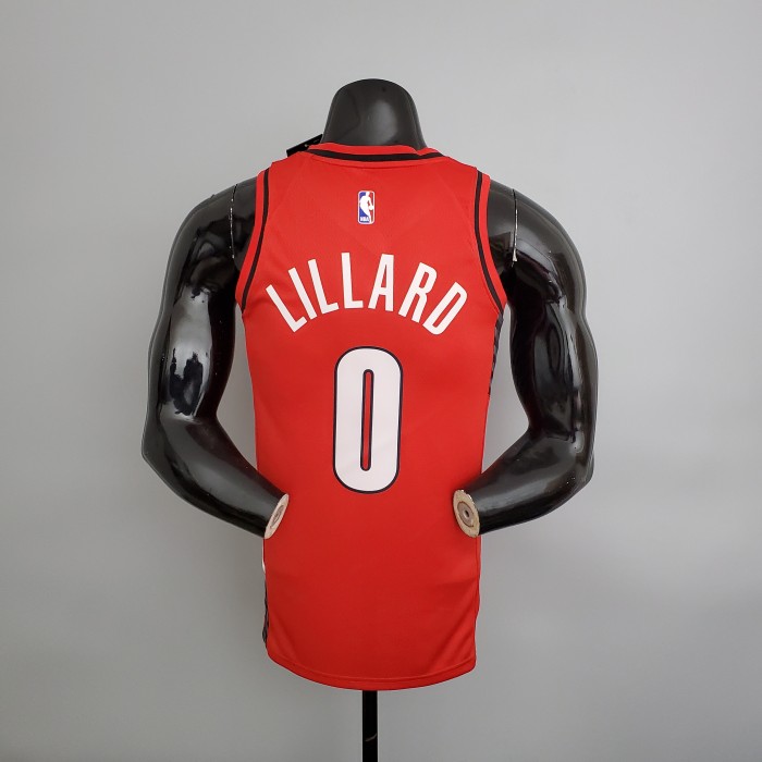 Damian Lillard Portland Trail Blazers Swingman Jersey Red