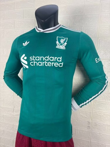 Liverpool Third Player Long Sleeve Jersey 25/26