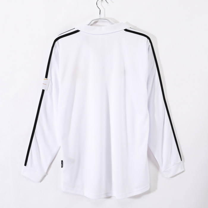 Real Madrid Home Retro Long Sleeve Jersey 2002/03