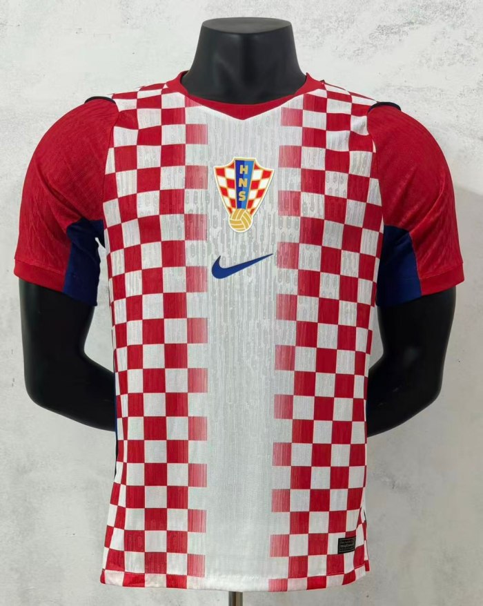Croatia 2026 World Cup Home Player Men Jersey