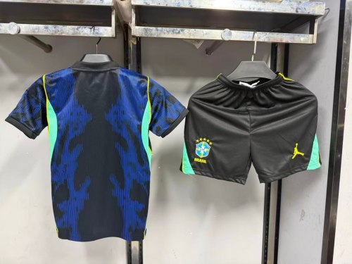 Brazil 2026 World Cup Away Kids Suit