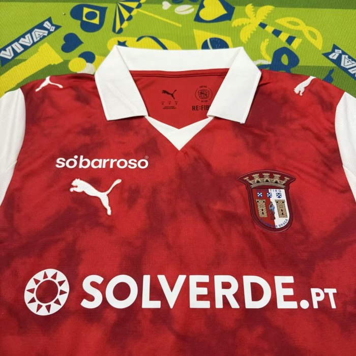 SC Braga Home Man Jersey 25/26