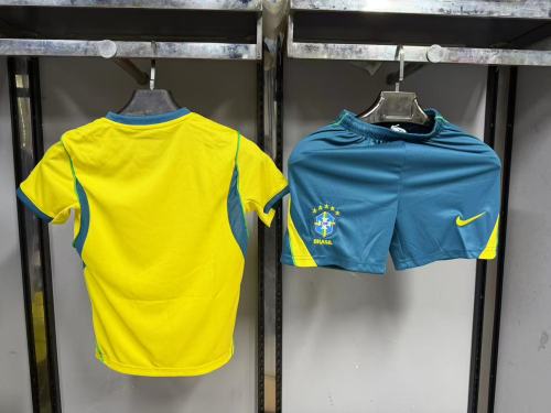 Brazil 2026 World Cup Home Kids Suit