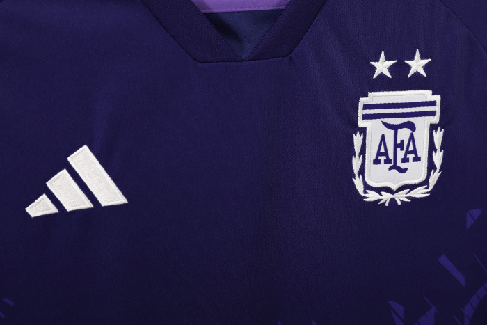 【2 Stars】Argentina Away Man Jersey 2022
