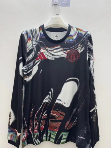 Manchester United Man Pre Match Long Sleeve Training Jersey 25/26