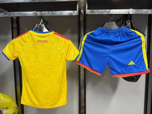 Colombia 2026 World Cup Home Kids Suit