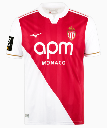 AS Monaco Home Kids Suit 25/26