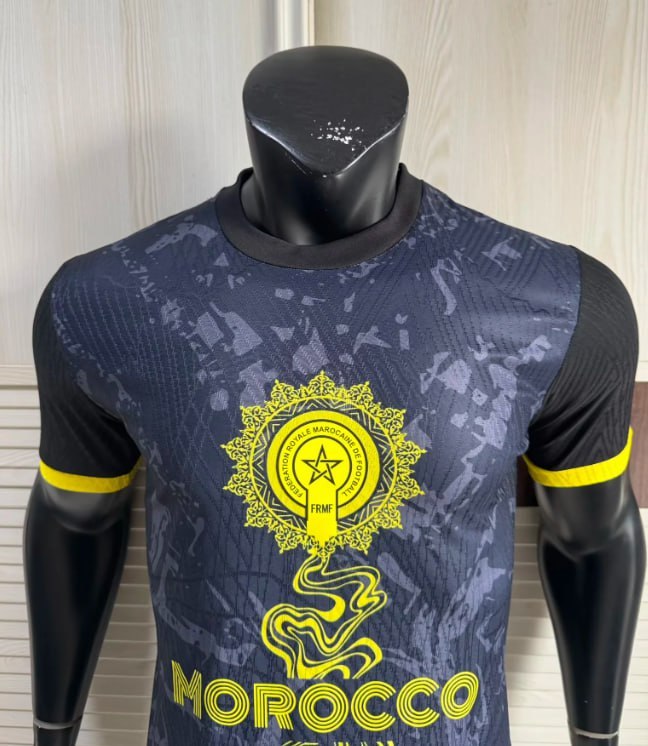 Morocco Black Player Jersey 24/25