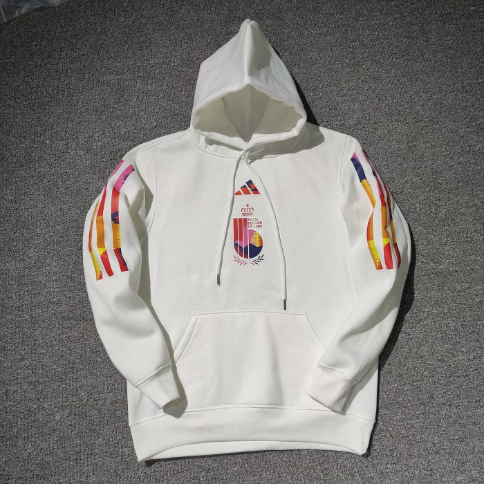 Belgium Football Fleece Lined Hoodie （Multiple colors）