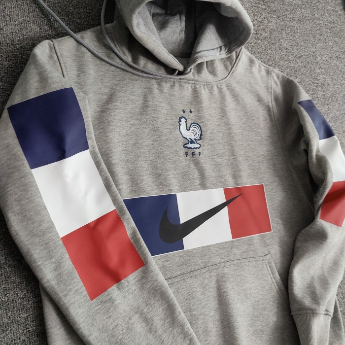 France Fleece Lined Hoodie （Multiple colors）