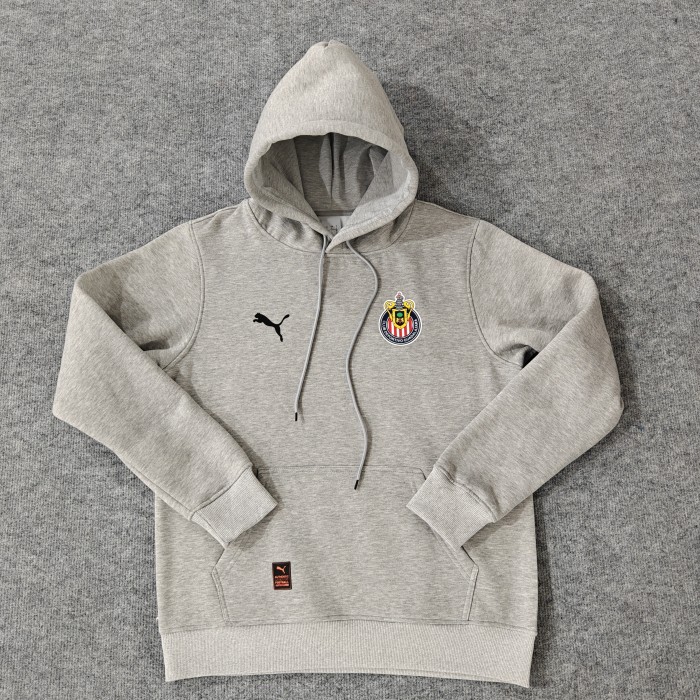 Guadalajara (Chivas) Player fleece-lined Hoodie （Multiple colors）