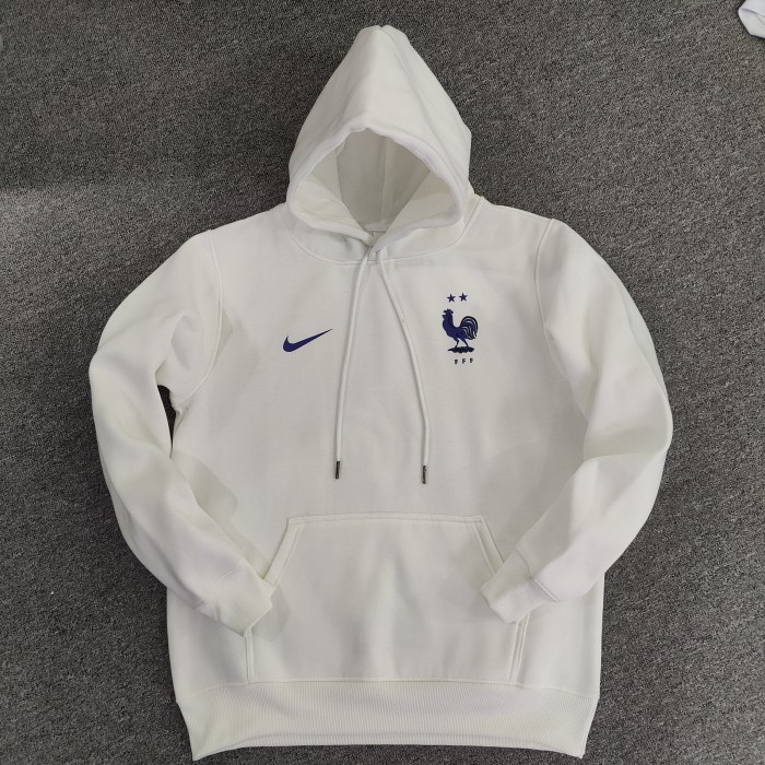 France Fleece Lined Hoodie （Multiple colors）