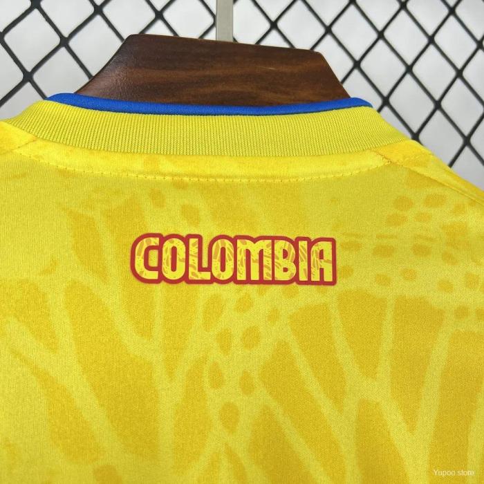 Colombia 2026 World Cup Home Long Sleeve Men Jersey