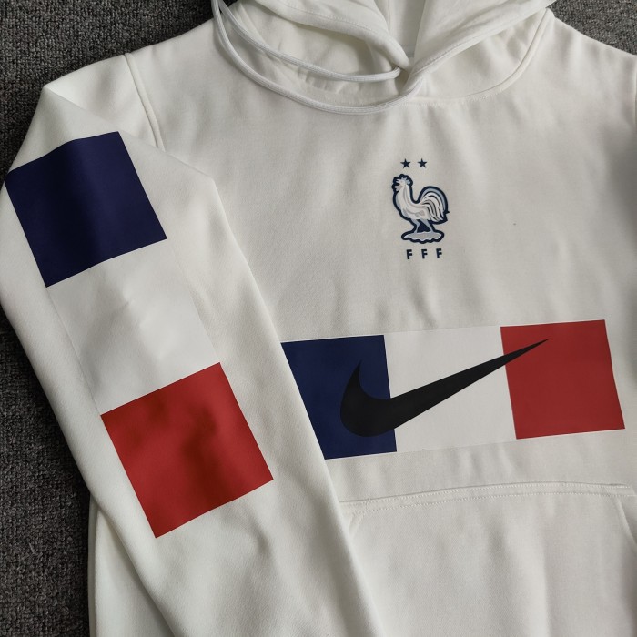 France Fleece Lined Hoodie （Multiple colors）