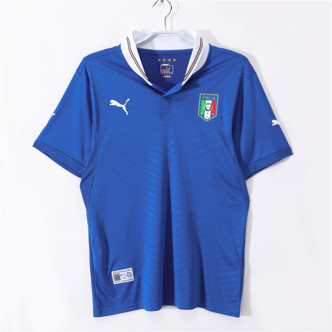 Italy Retro Home Jersey 2012
