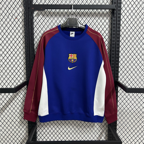Barcelona Hoodless Sweatshirt Training Jersey 25/26