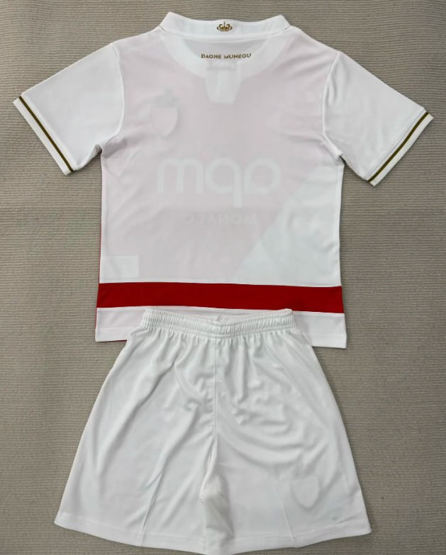 AS Monaco Home Kids Suit 25/26