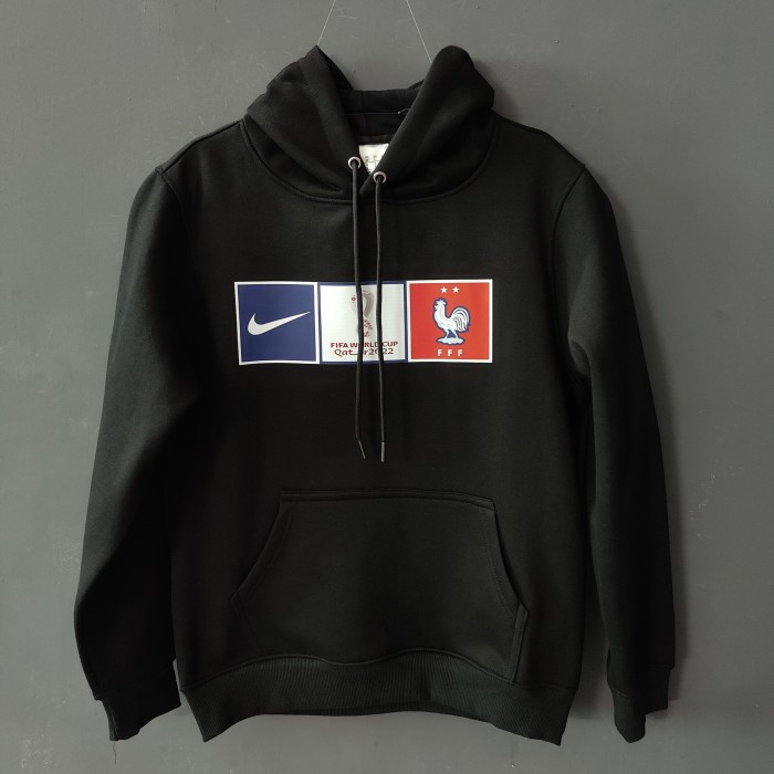 France Fleece Lined Hoodie （Multiple colors）