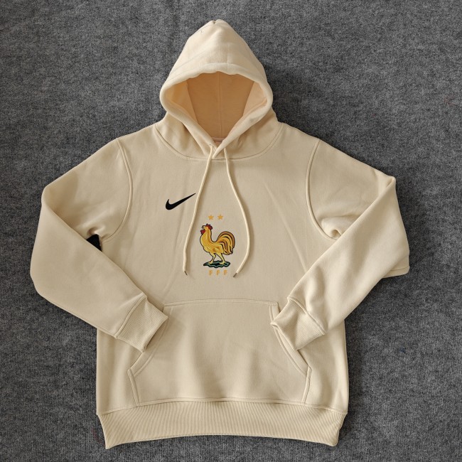 France Player fleece-lined Hoodie （Multiple colors）