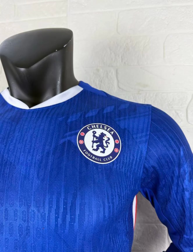 Chelsea Home Player Long Sleeve Jersey 25/26