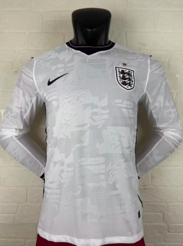 England 2026 World Cup Home Player Long Sleeve Man Jersey