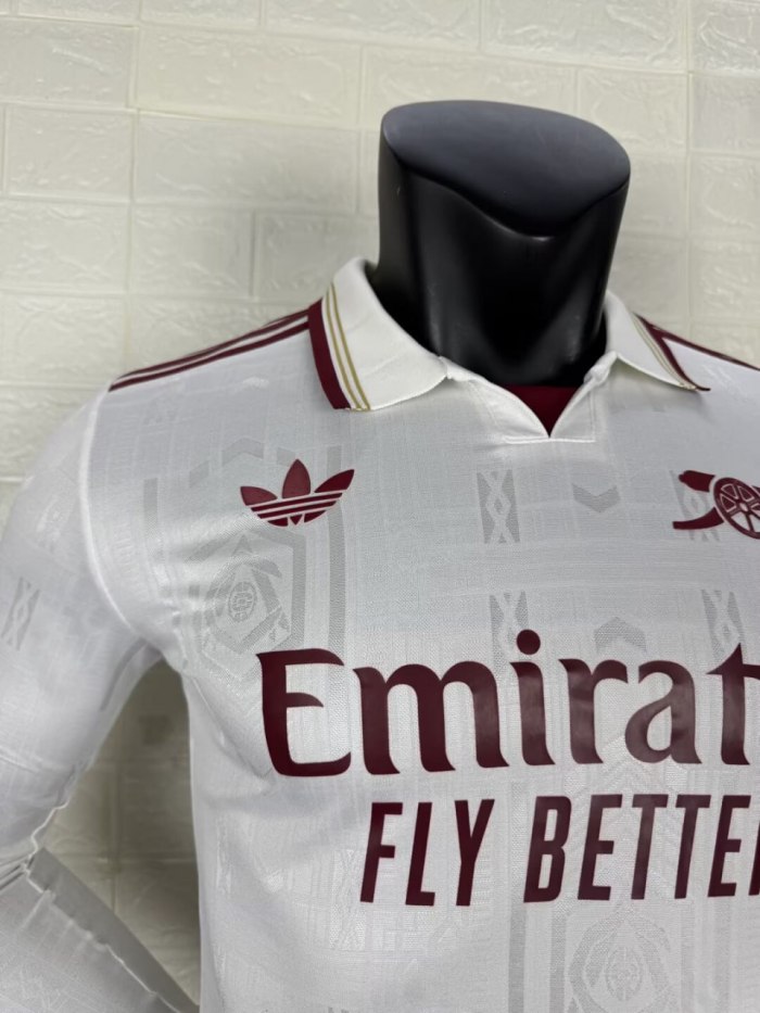 Arsenal Third Man Player Long Sleeve Jersey 25/26