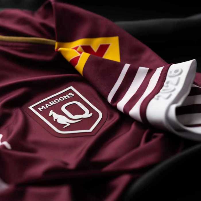 2026 Queensland Maroons  Home Rugby Jersey