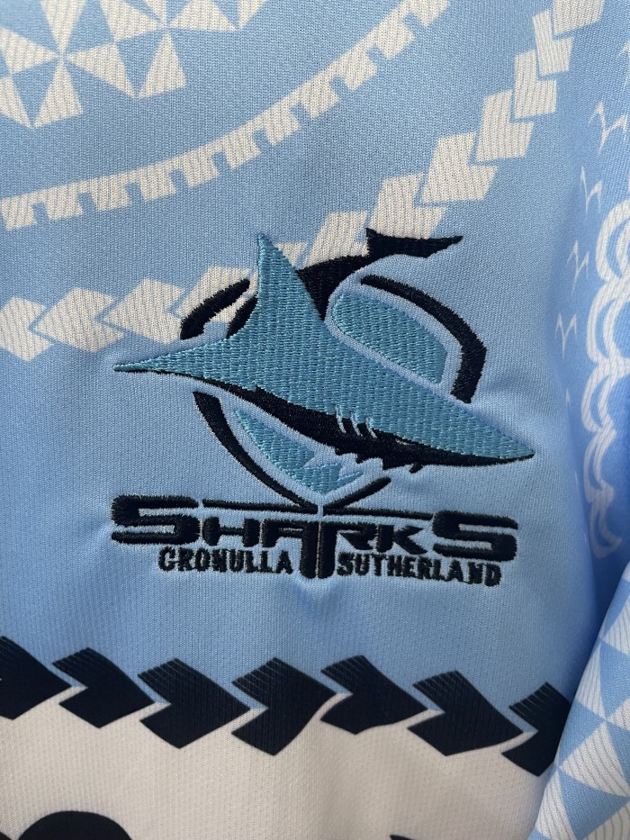 2025 Cronulla Sharks Pasifika Rugby Jersey